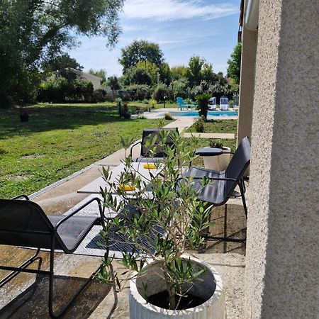 Villa Demeure En Pierre Avec Piscine Privee à Etauliers Extérieur photo